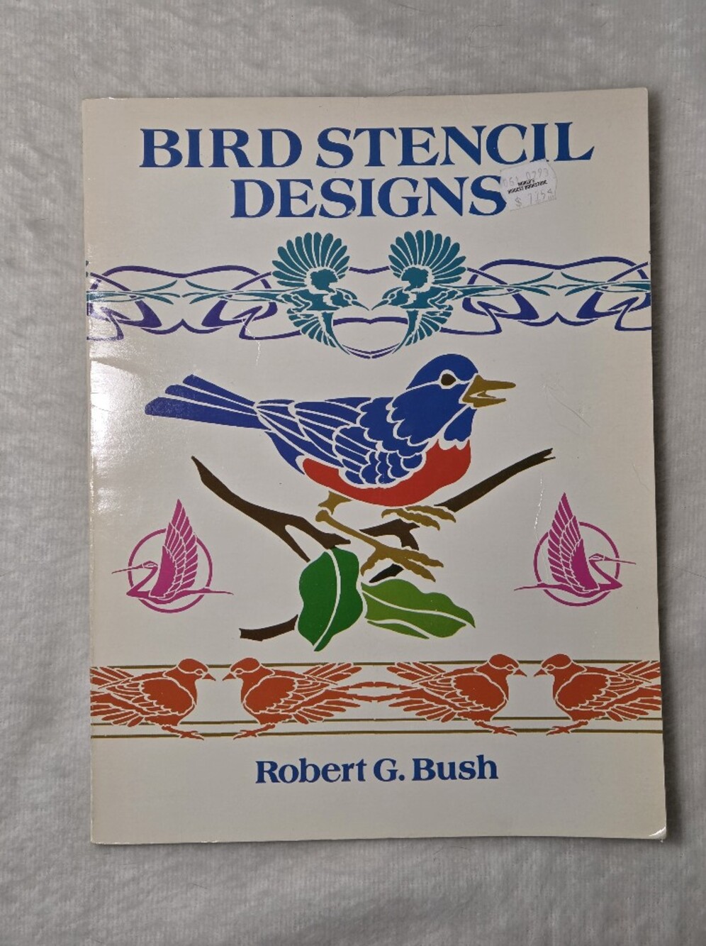 📕Bird Stencil Designs (Dover Pictorial Archives) by Robert G. Bush 1991
